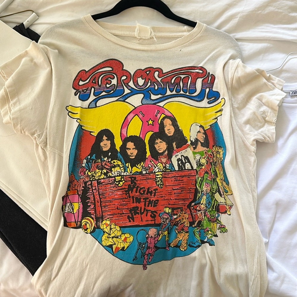 Madeworn Aerosmith graphic tee